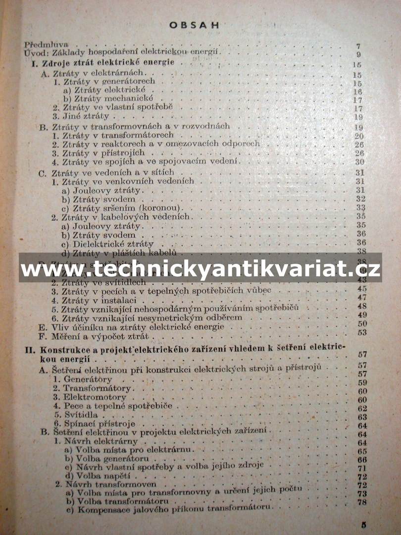 Šetření elektrickou energii