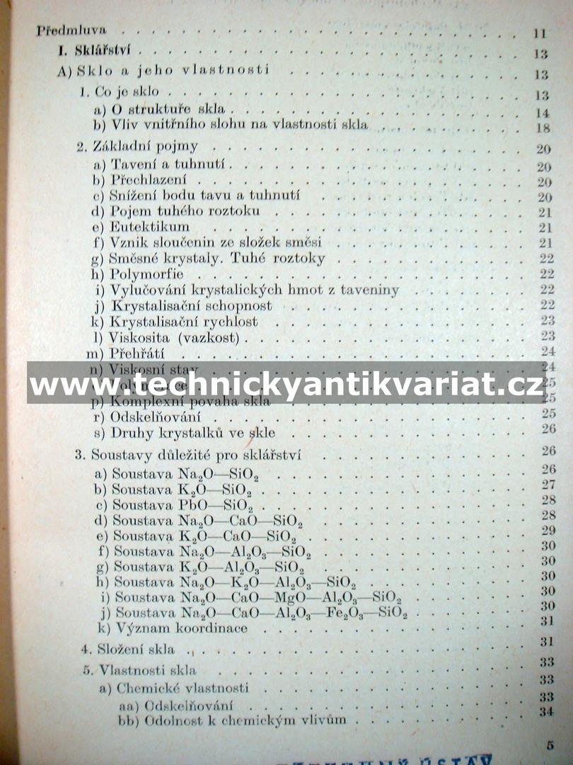 Sklářství a keramika IV. Sklo a smalty - Rudolf Bárta