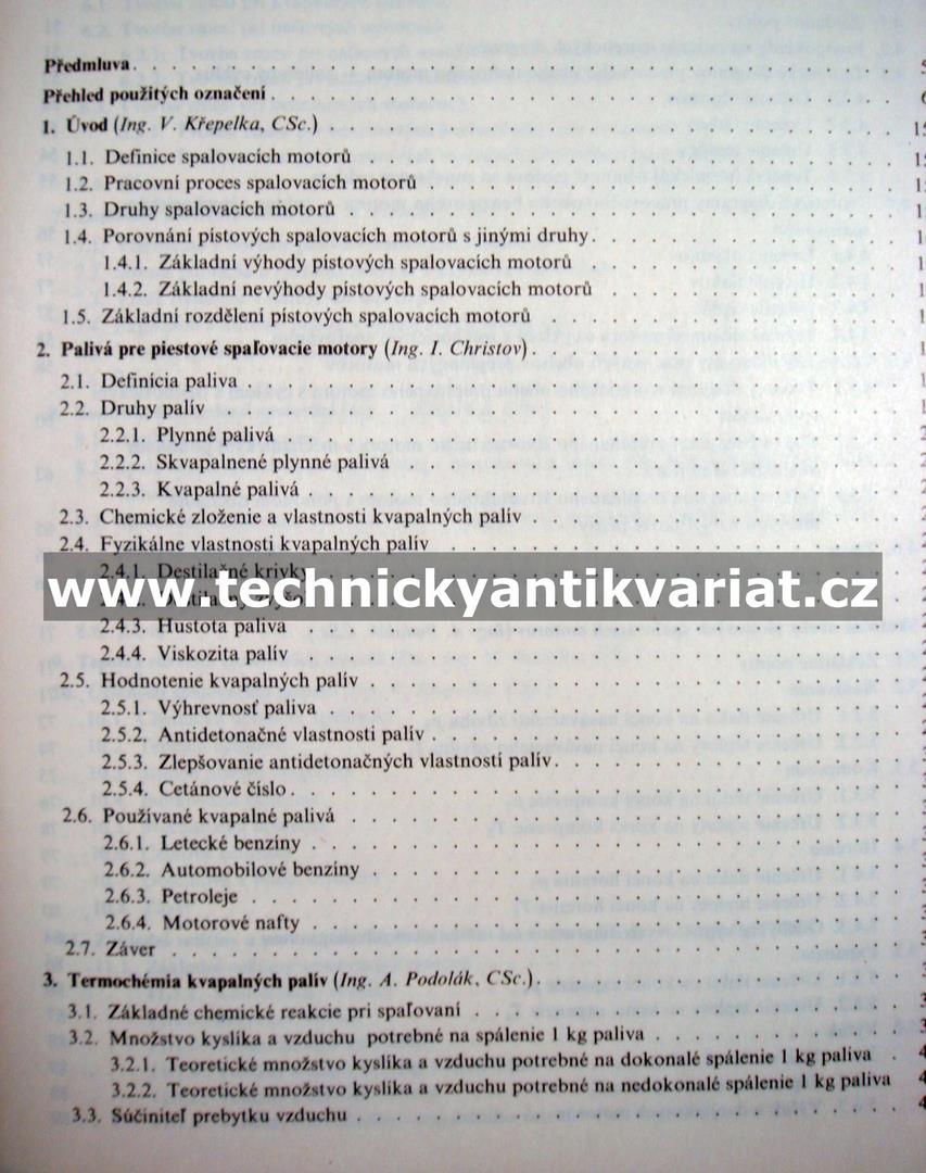 Zemědělské Traktory 2 Spalovací motory - Růžička