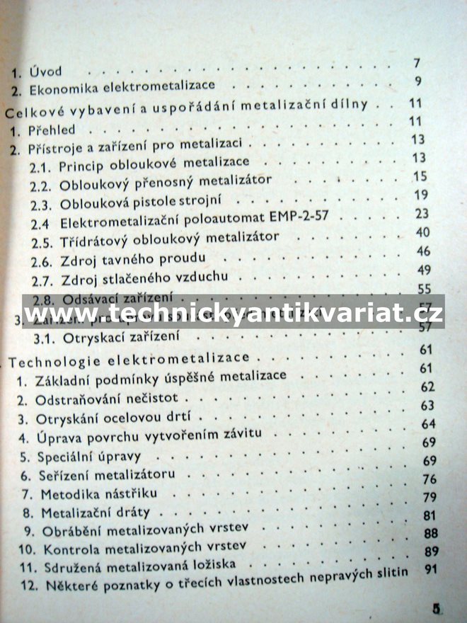 Elektrometalizace - Pejchar, Krejný, Fahnrich