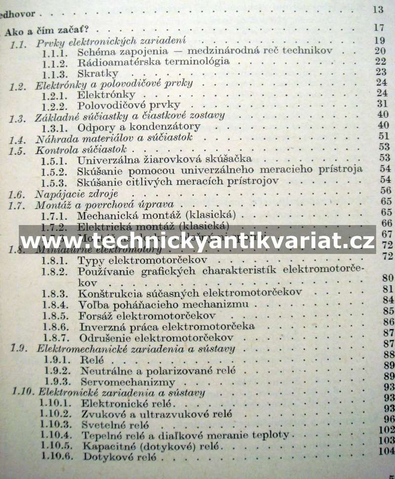 Amatérské elektronické modely - Janusz Wojciechowski (1972)