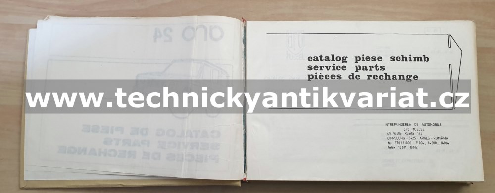 Aro 24 - katalog náhradních dílů