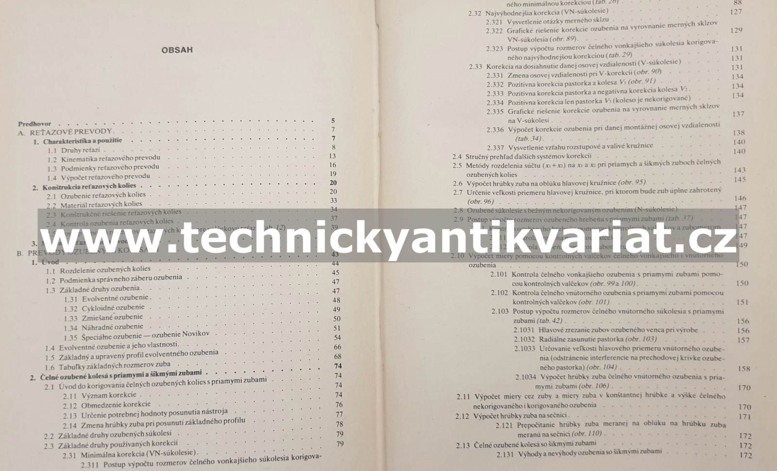 Ozubenie v konštrukčnej praxi - F. Manas (1976)