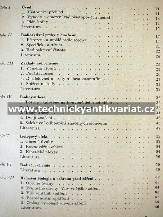 Radioaktivní isotopy v biochemii - Engelbert Broda (1961)