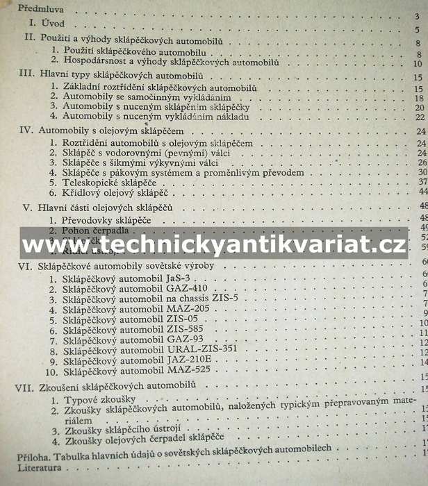Sklápěčkové automobily - V.V.Osepčugov