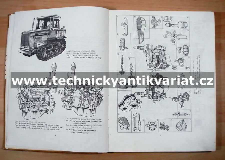 DT 75MB - katalog součástí a montážních jednotek