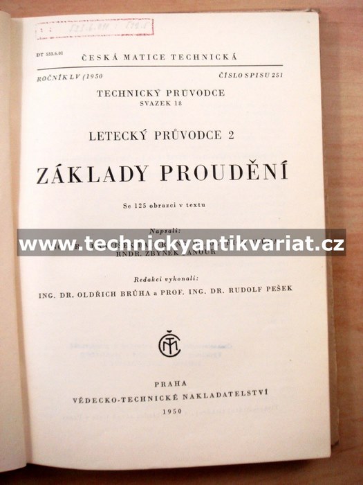 Základy proudění - Bauer, Brůha, Jaňour
