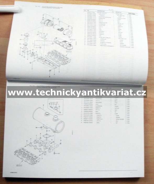 Komatsu SK714-5 - Parts Book (2006)