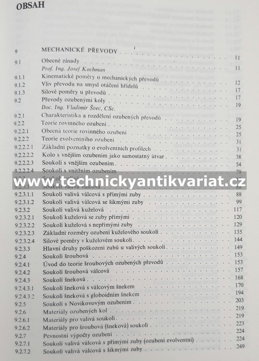 Části strojů 2.svazek - Bolek, Kochman a kol. (1990)