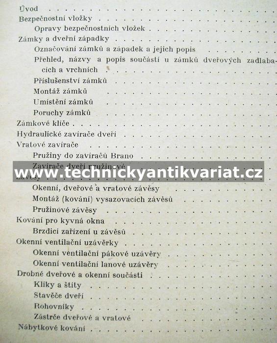 Zámečnická údržba - Ctibor Wohl (1964)