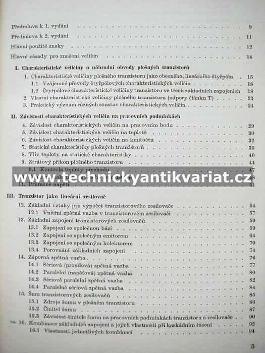 Nízkofrekvenční tranzistorové zesilovače - Jaroslav Budínský (1961)