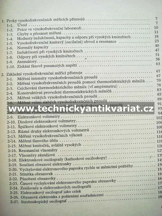 Vysokofrekvenční měření - Josef Stránský (1954)