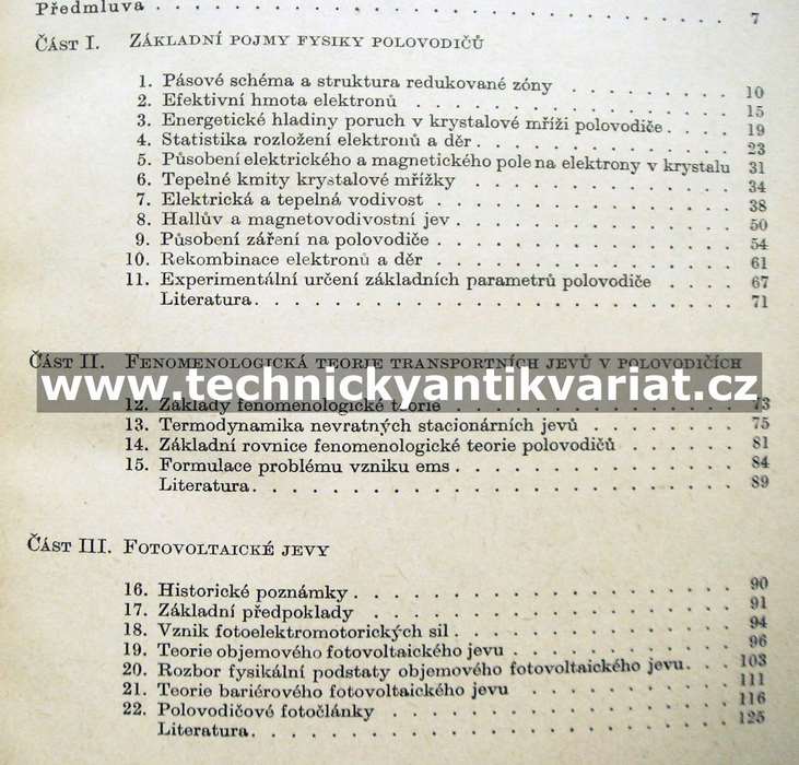 Elektromotorické síly v polovodičích - Jan Tauc (1958)