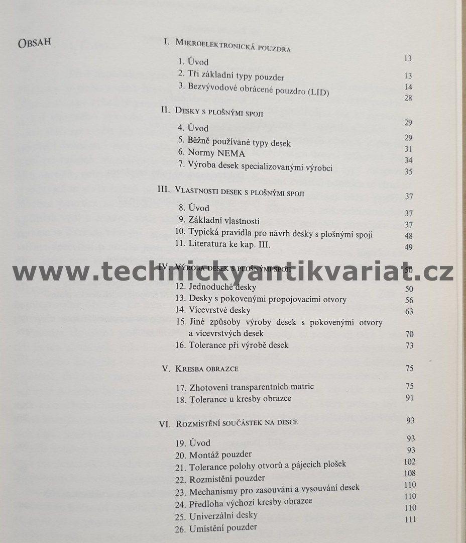 Plošné spoje pro mikroelektroniku - J.A.Scarlett (1977)