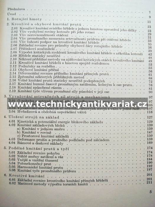 Dynamika strojů - Jaroslav Kožešník (1958)