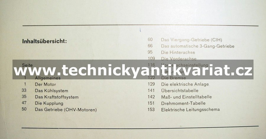 Opel Kadett B - Reparaturanleitung