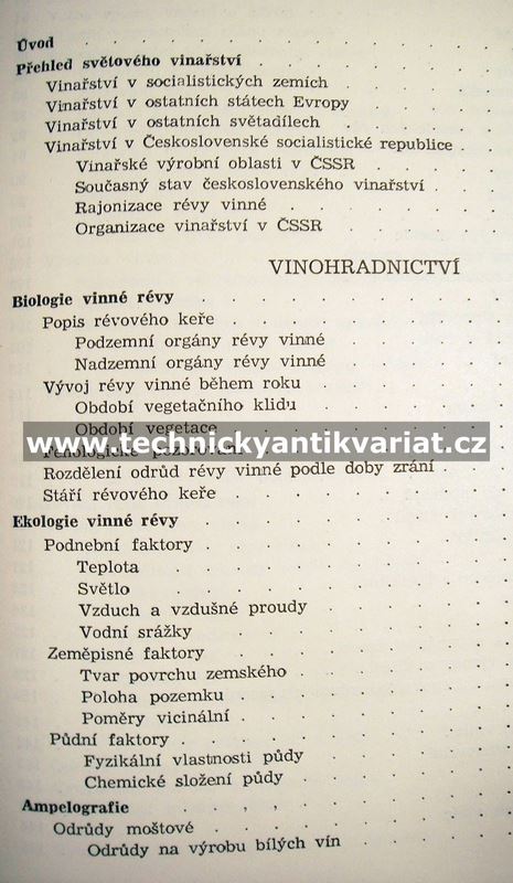 Vinařství - Musil, Menšík (1963)