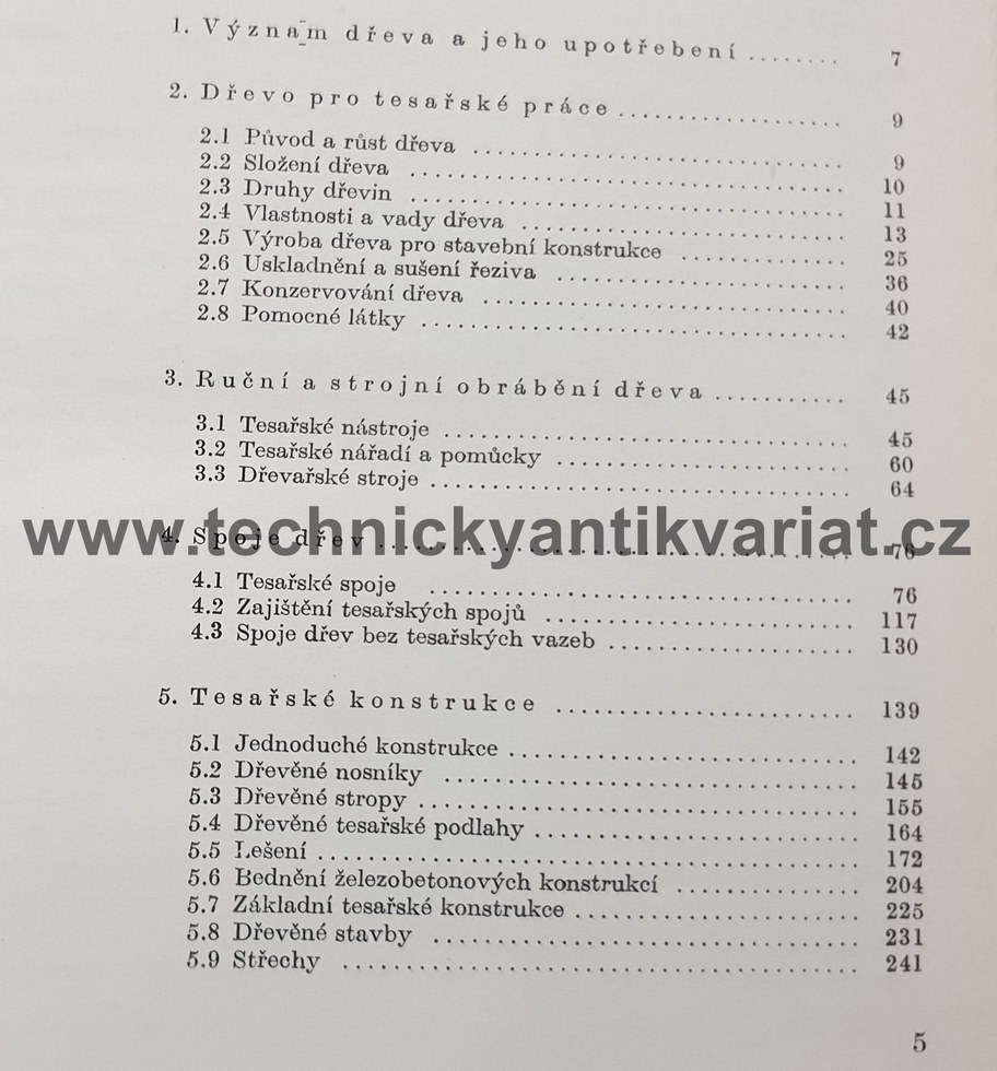 Příručka pro tesaře - Karel Kydlíček (1971)