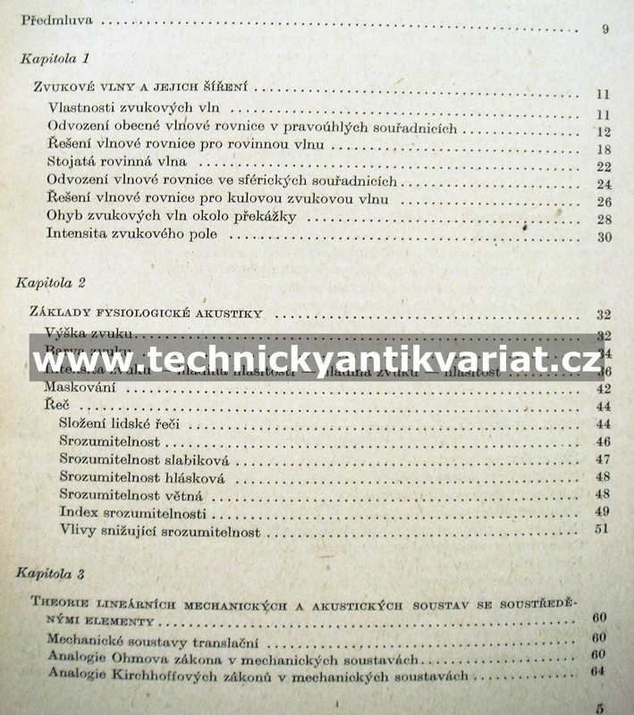 Theorie elektroakustických přístrojů I. - Josef Merhaut (1955)