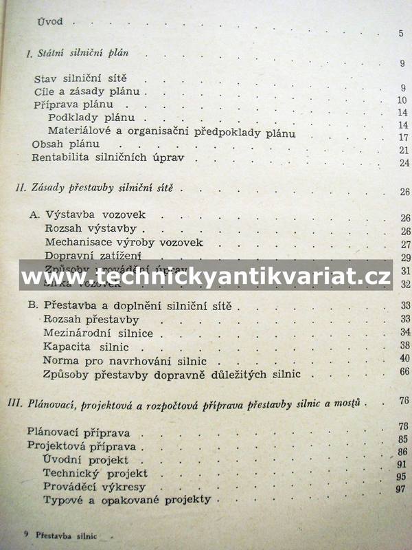 Přestavba silniční sítě v ČSR - Evžen Pospíšil (1955)