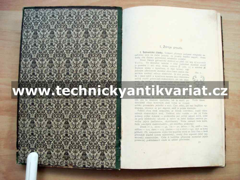 Zařízení podomního telegrafu, telefonu a hromosvodu I.II.III. -Josef Žuvníček (1904)