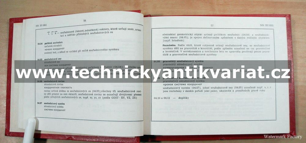 Aerodynamika a mechanika letu vojenských letadel - názvoslovná norma (1988)
