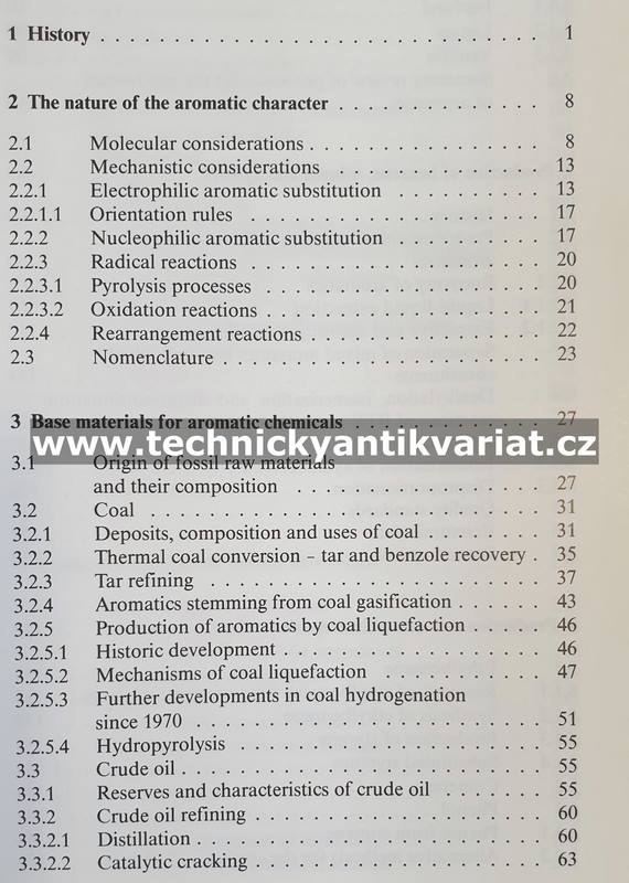 Industrial Aromatic Chemistry - Franz, Stadlhofer (1988)