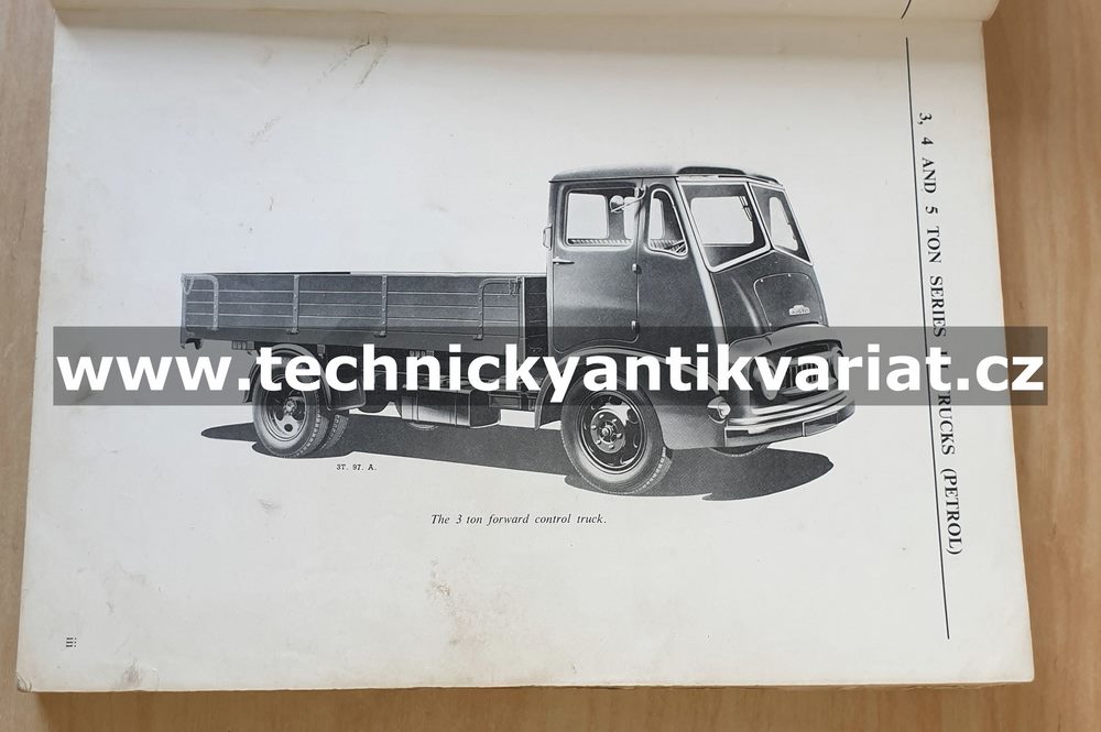 Austin 3.4 and 5 ton Truck - Service Manual (1956)