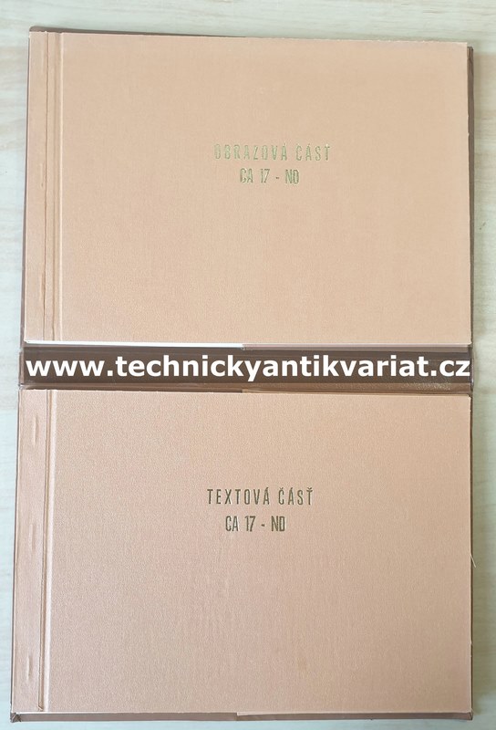 Tatra 148 CA 17 - prepravník pohonných hmot - zoznam náhradných dielcov (1977)