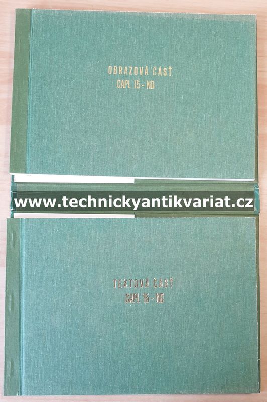 Tatra 148 CAPL 15 - prepravník pohonných hmot - zoznam náhradných dielcov (1977)