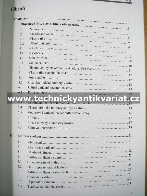 Zatížení stavebních konstrukcí a k ČSN EN 1991