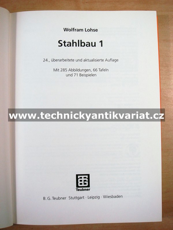 Stahlbau 1 - Wolfram Lohse (2002)