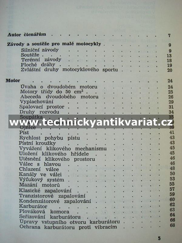 Upravujeme motocykl pro závod - Pavel Husák (1972)