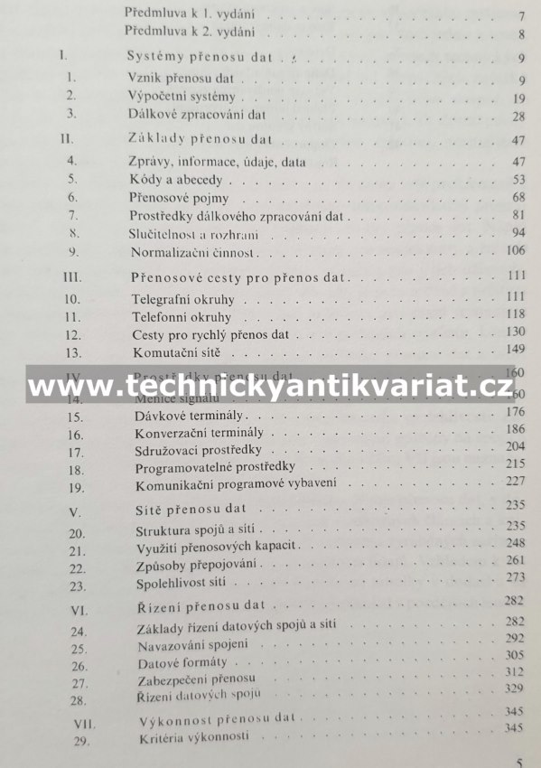 Dálkový přenos dat - Josef Pužman (1985)