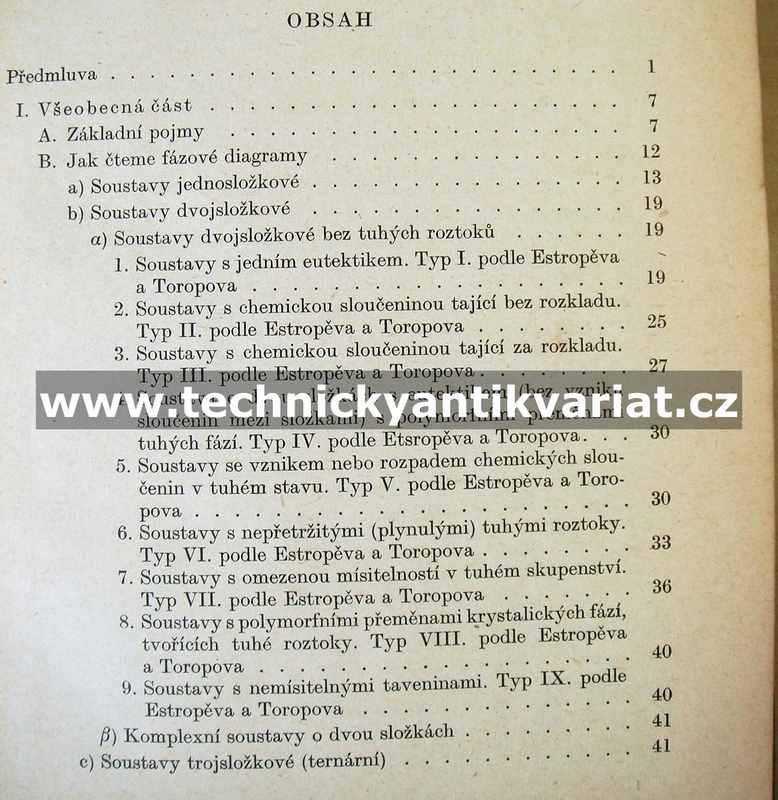 Diagramy fázových rovnováh pro sklářství - Milota Fanderlik (1954)