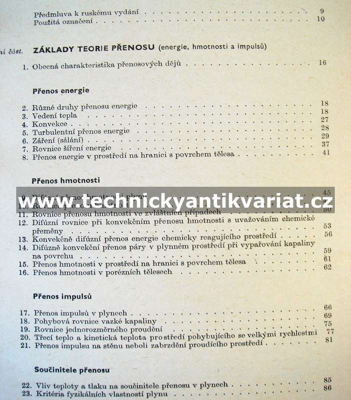 Sdílení tepla - Šorin (1968)