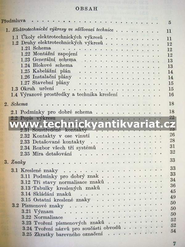 Kreslení schemat ve sdělovací technice - Otakar Klika (1954)