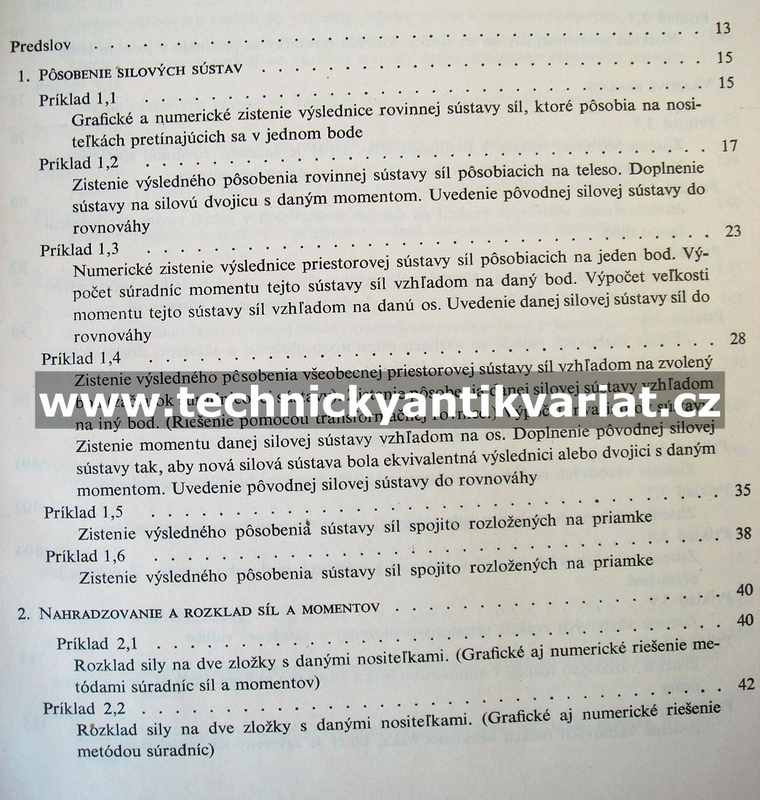 Príklady zo strojárskej statiky - Robert Binder (1963)