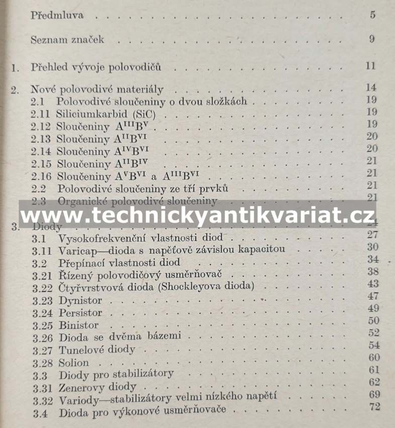 Speciální polovodičové prvky - Miloš Ulrych (1963)