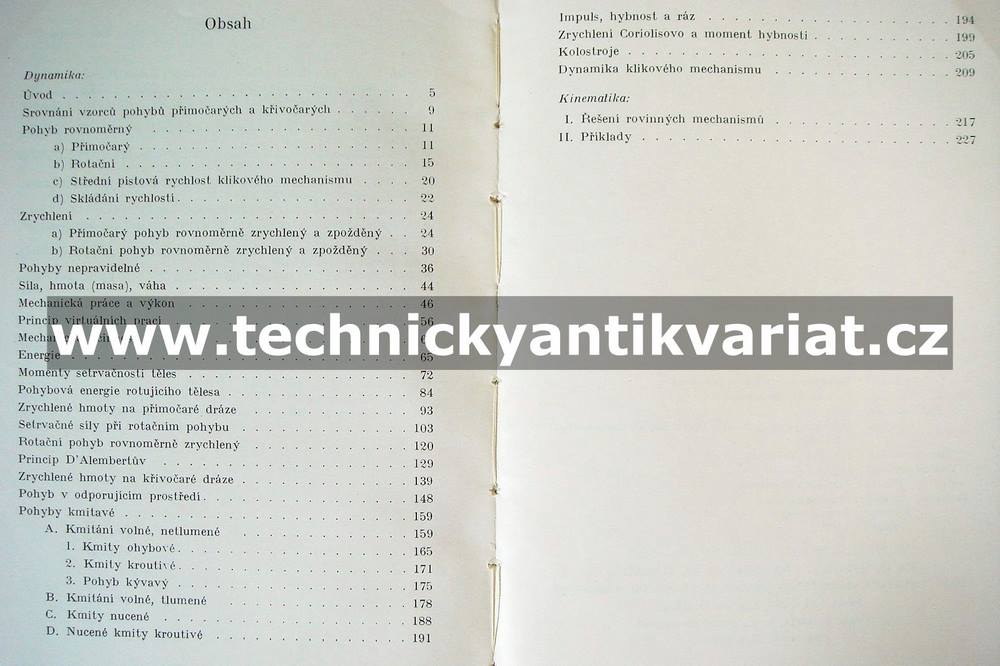 Sbírka vyřešených úloh z technické machaniky III. - dynamika a kinematika - Jan Wanner (1952)