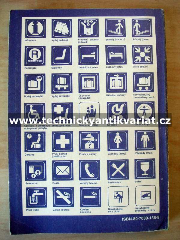 Oblastní jízdní řád ČSD 1992-1993 Čechy