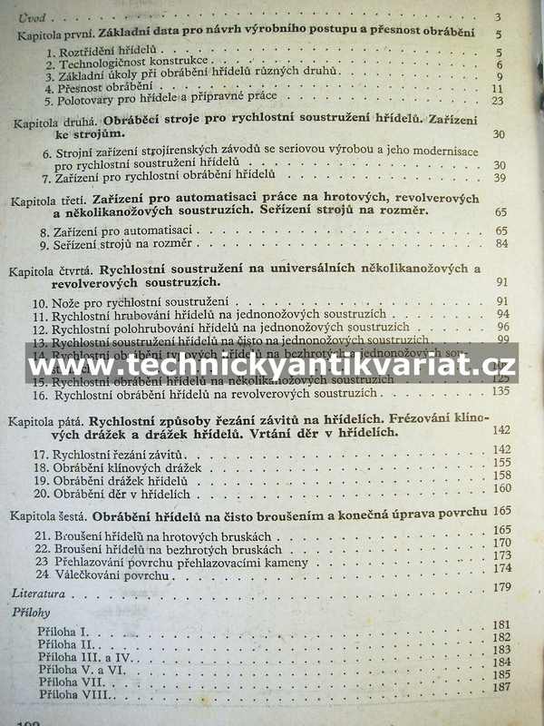 Velmi výkonné obrábění hřídelů ve strojírenství - A.S.Azarov (1952)