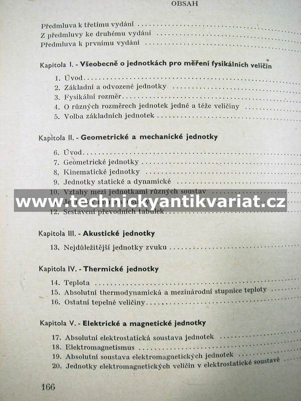 Fysikální jednotky - Sena (1953)