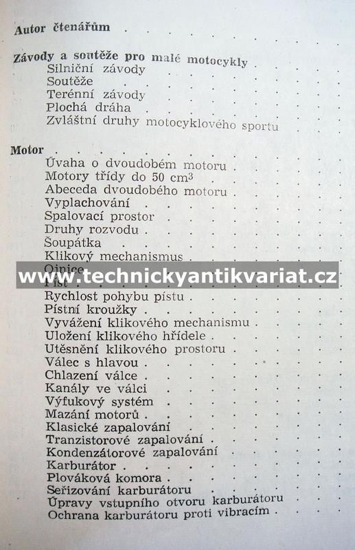 Upravujeme motocykl pro závod - Pavel Husák (1974)