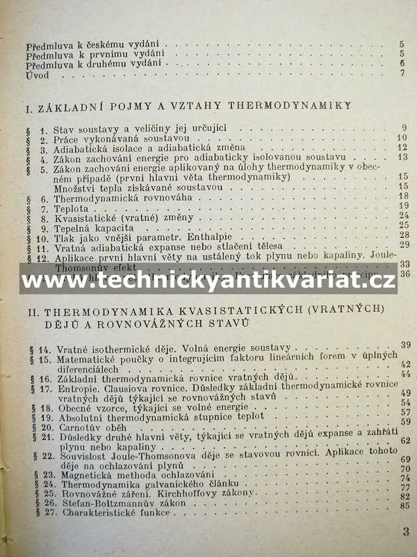 Úvod do thermodynamiky - M.A.leontovič (1952)