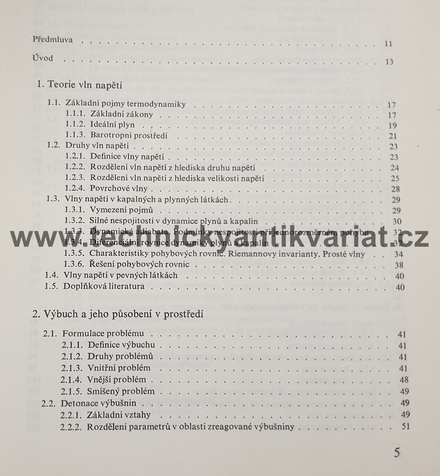 Dynamika výbuchu a její užití - Josef Henrych (1973)