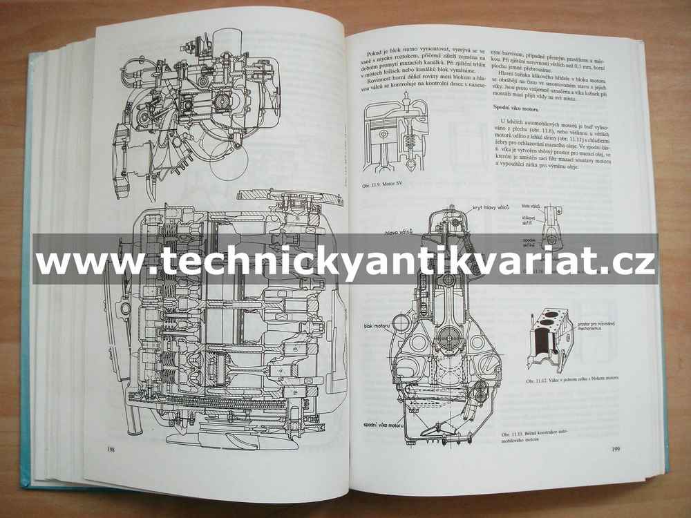 Příručka opraváře automobilů - Klůna, Košek (1995)