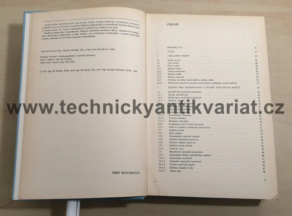 Kovové mosty - Pechar, Schindler, Bureš (1990)