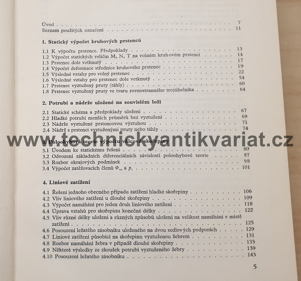 Výpočet válcových tenkostěnných kovových nádob a potrubí - Vlastimil Křupka (1967)
