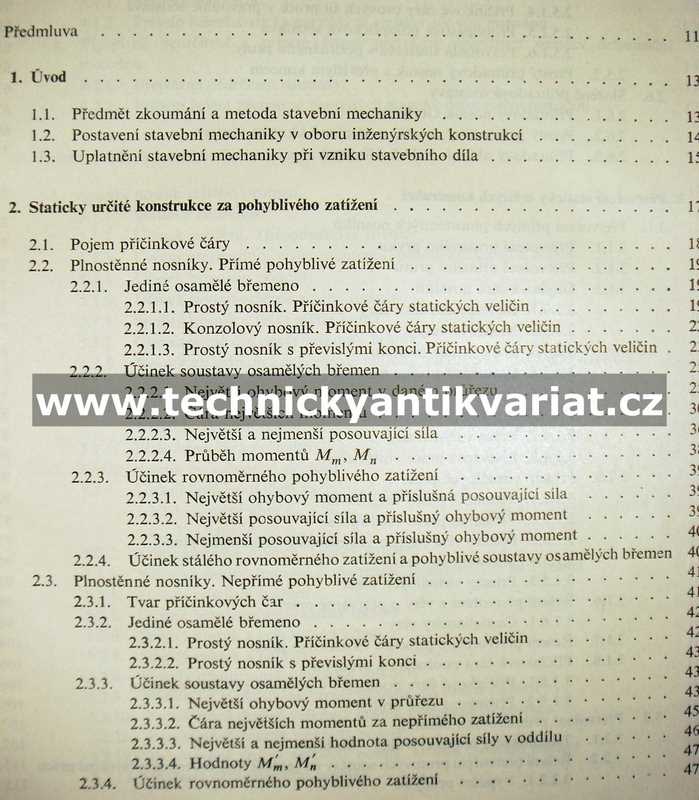 Stavební mechanika I. - Novák, Jílek, Harvančik, Sobota (1965)